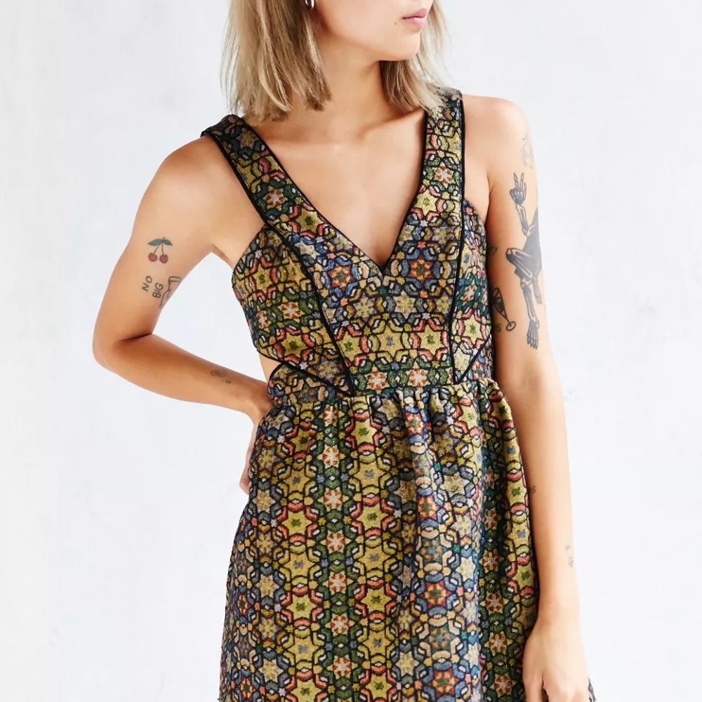 Urban Outfitters Cathedral Cutout Dress